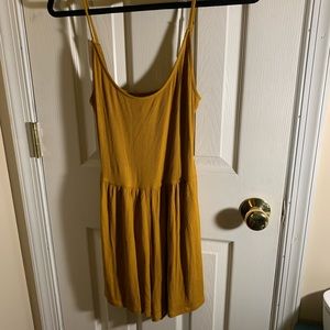 Mustard yellow romper